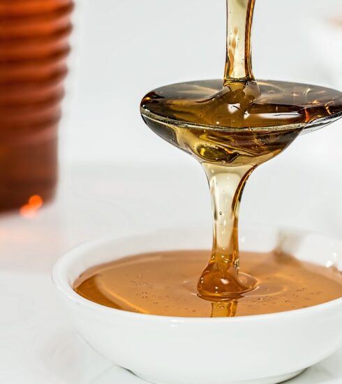 honey, syrup, pouring